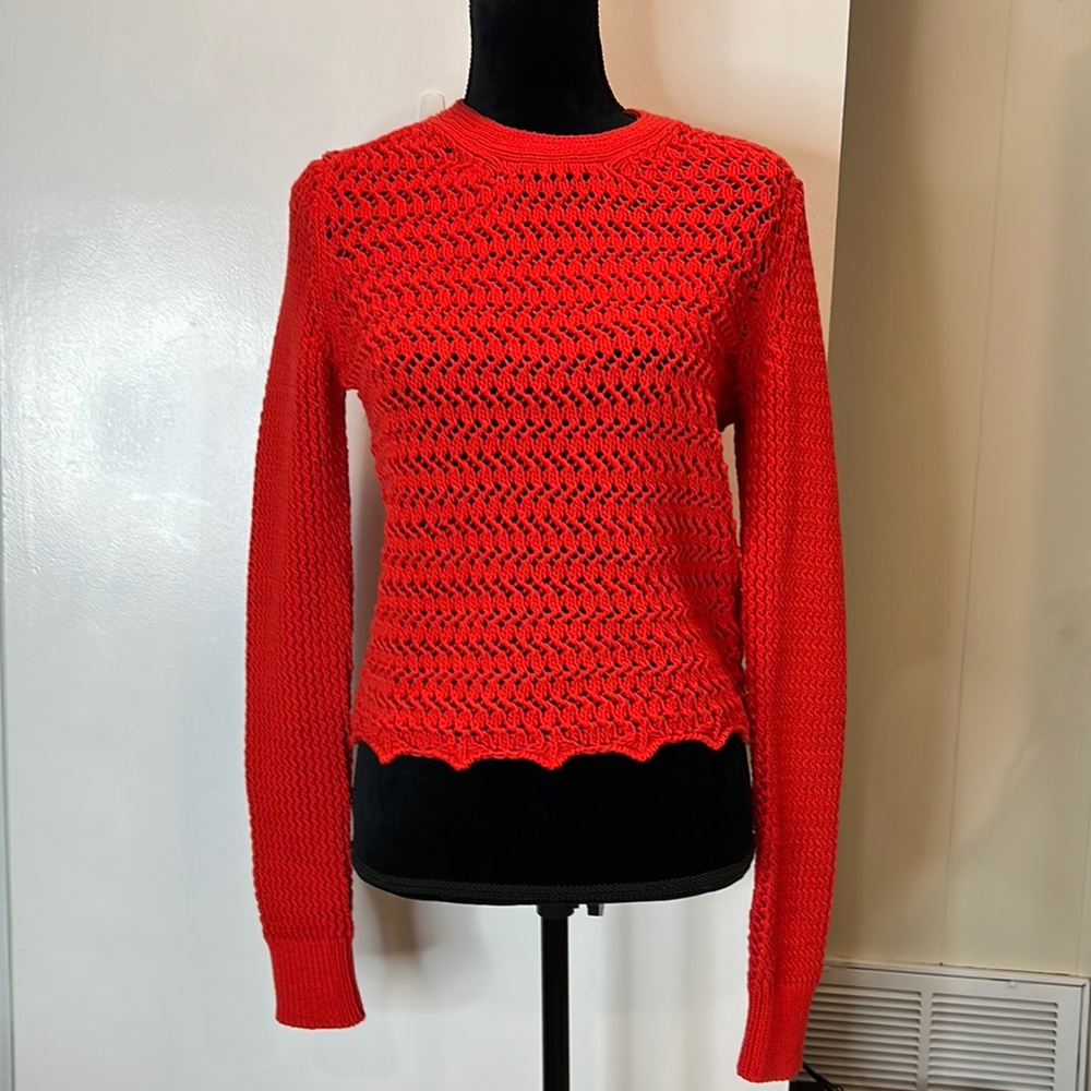 3.1 Phillip Lim Orange Sweater Size Large